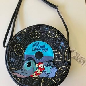 Disney Stitch Vinyl Record Purse/Bag